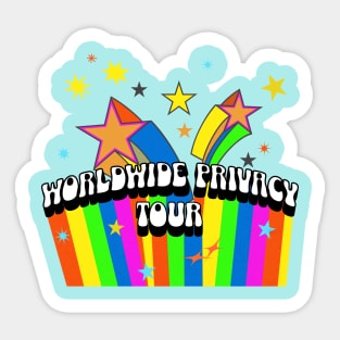 Worldwide Privacy Tour Sticker